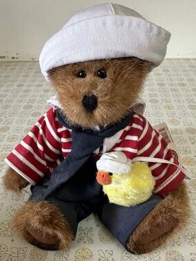Boyds Bear Edmund As Sailor with Little Duck
